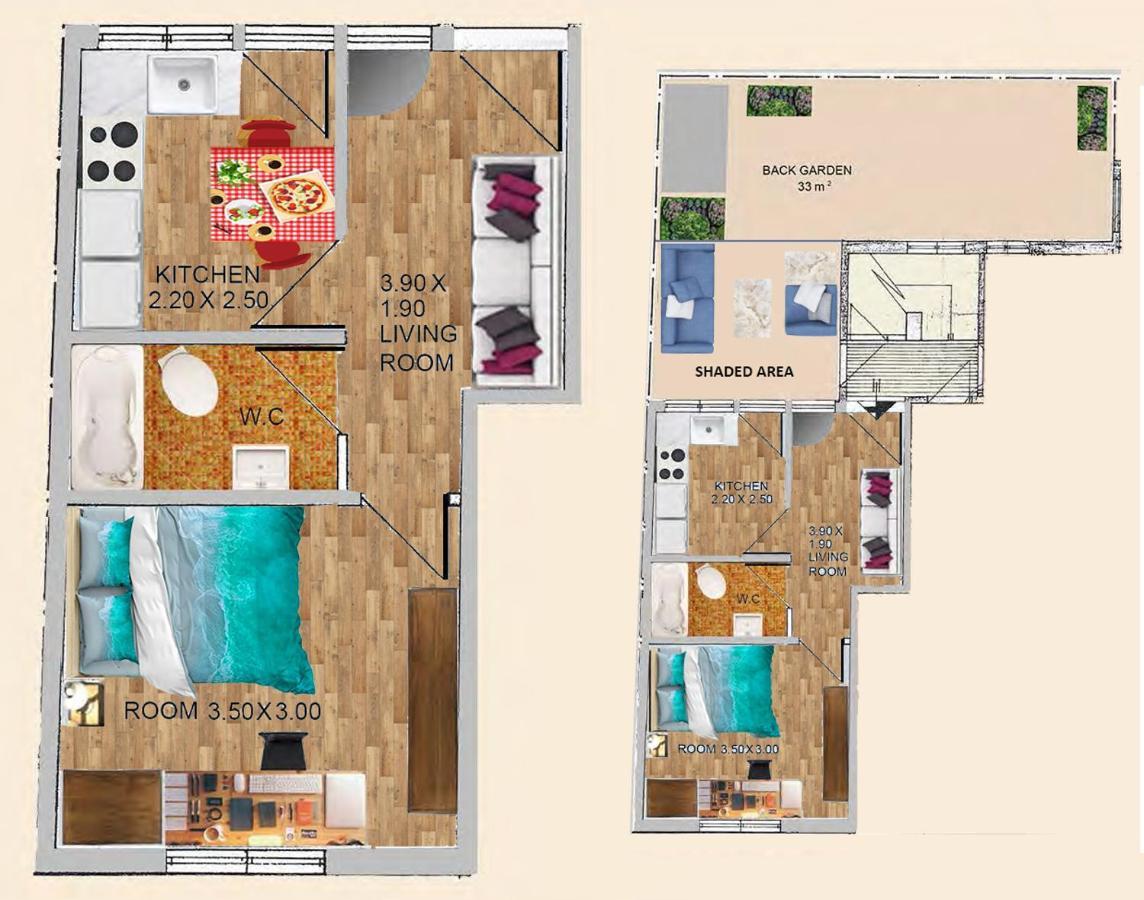 Apartmán Studio Atény Exteriér fotografie